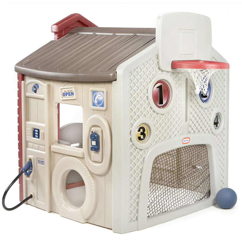 little tikes inflatable fire station playhouse