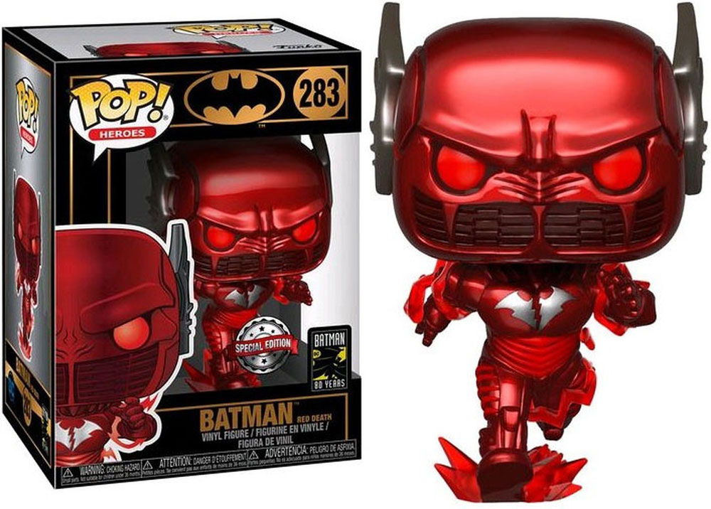 Funko POP! Heroes Batman Red Death (Metal) English Edition R