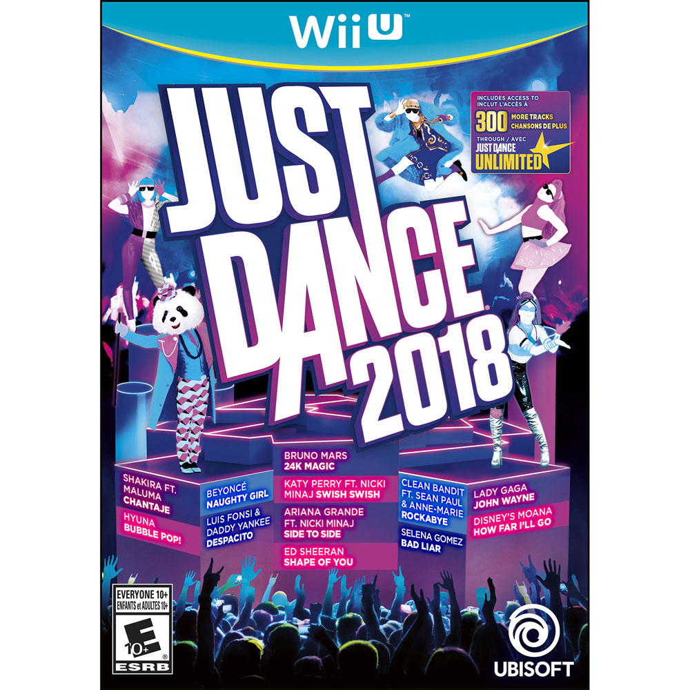 Nintendo Wii U Just Dance 2018 Toys R Us Canada