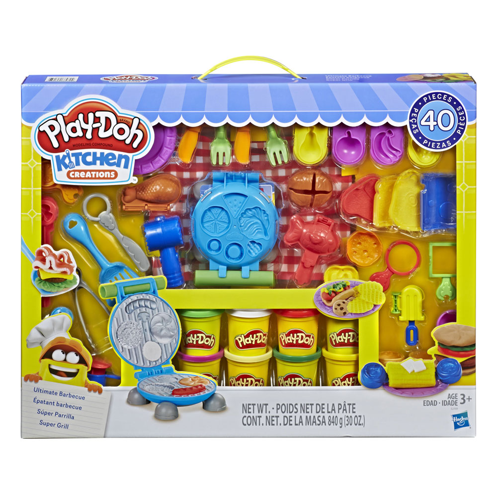 PlayDoh Kitchen Creations Ultimate Barbecue Set R Exclusive Toys R