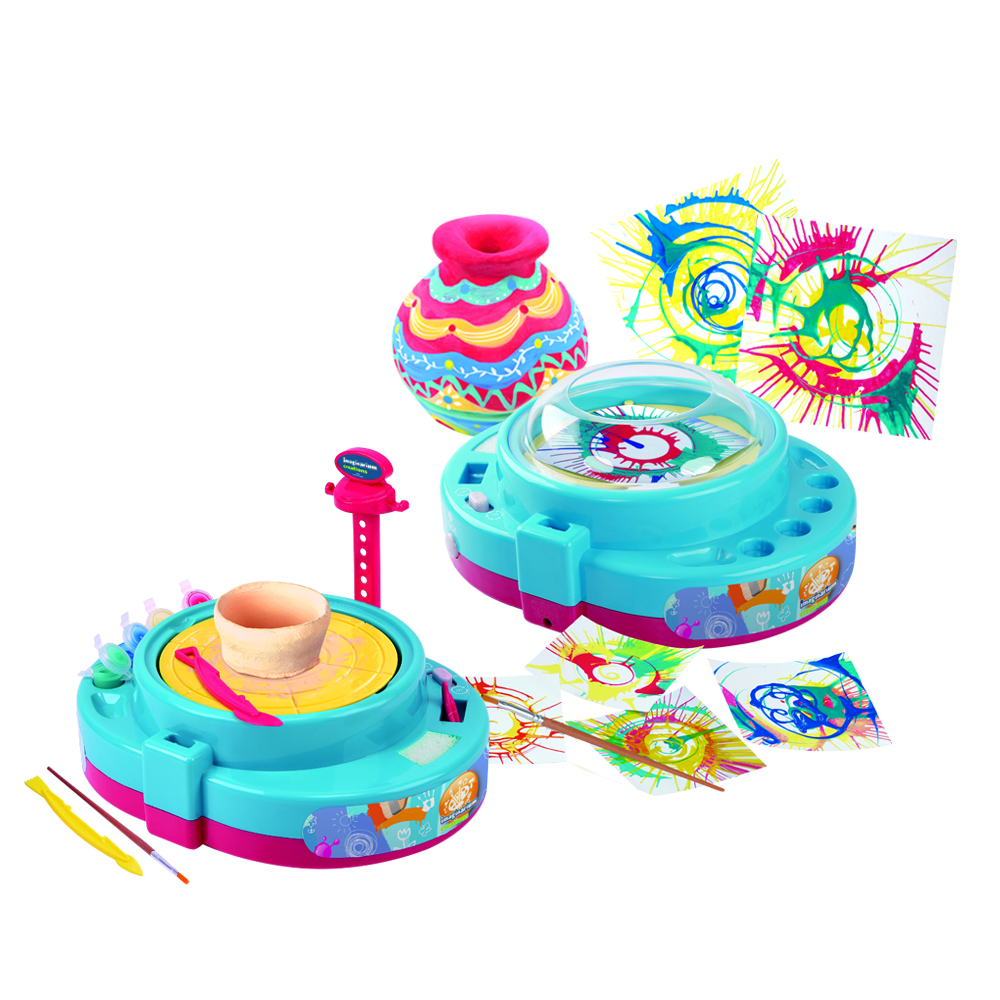 Imaginarium Creations Paint & Pottery Wheel "2 In 1" Set Toys R Us