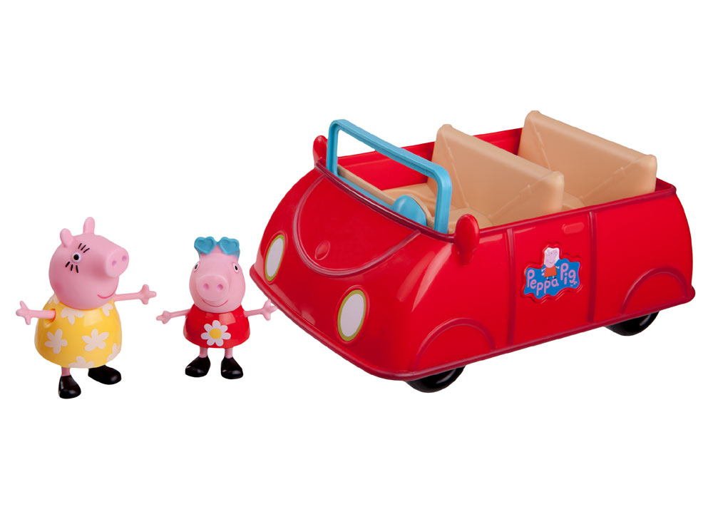 peppa pig car set
