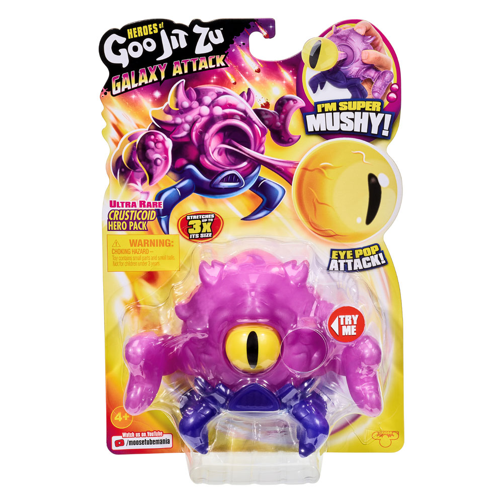 Heroes Of Goo Jit Zu Season 5 Galaxy Attack Hero Pack Ultra Rare Crusticoid Toys R Us Canada