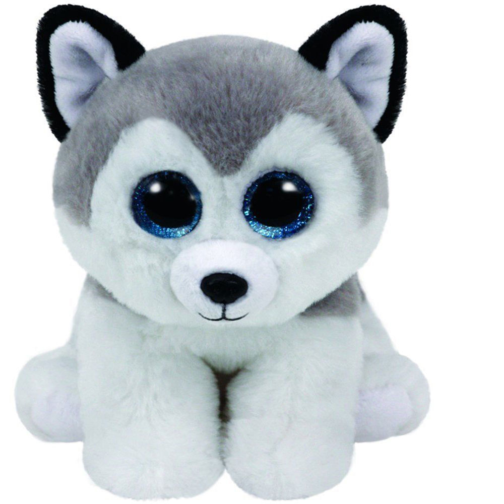 Ty Buff Husky gris et blanc reg | Toys R Us Canada