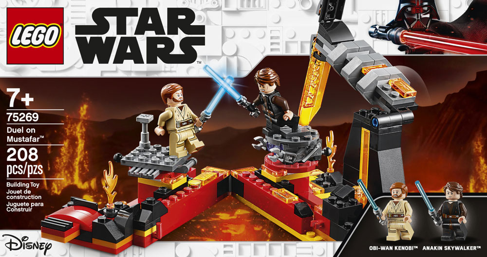 lego battle on mustafar