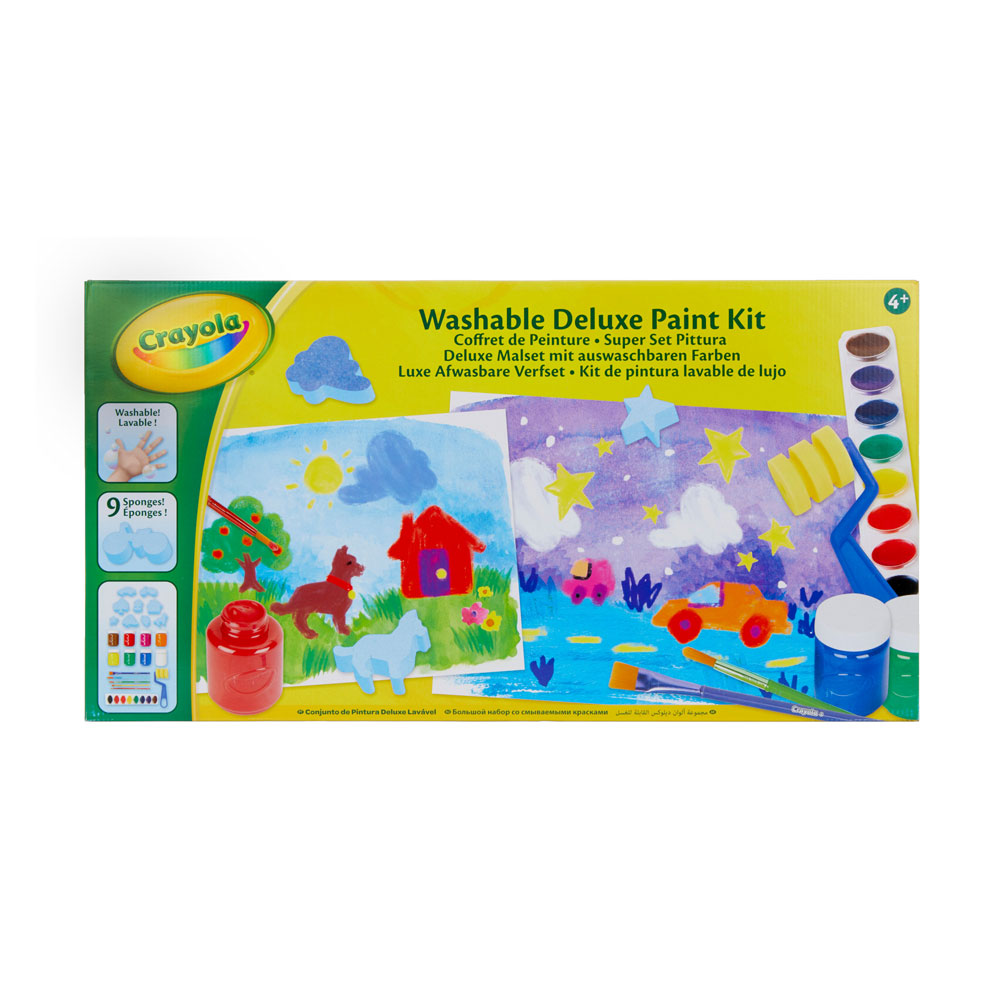 Peppa Pig Peinture Enfant - Kit Peinture Enfant Lavable 10 Couleurs :  : Jouets