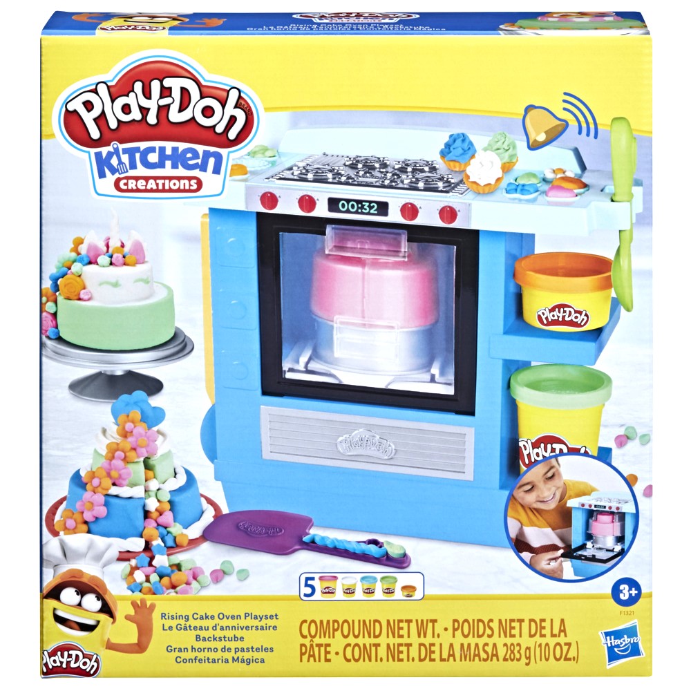 PlayDoh Kitchen Creations Rising Cake Oven Bakery Playset Toys R Us