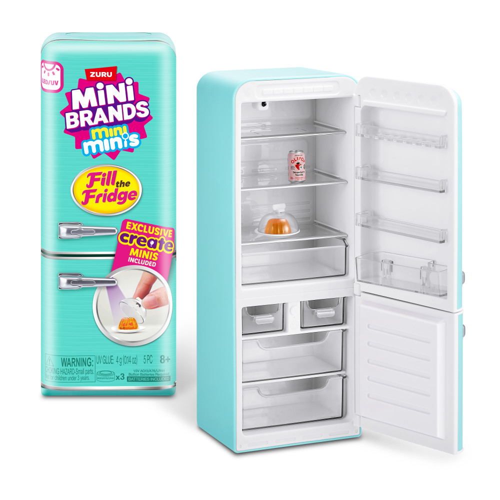 Mini Brands Fill The Fridge Playset by ZURU | Toys R Us Canada