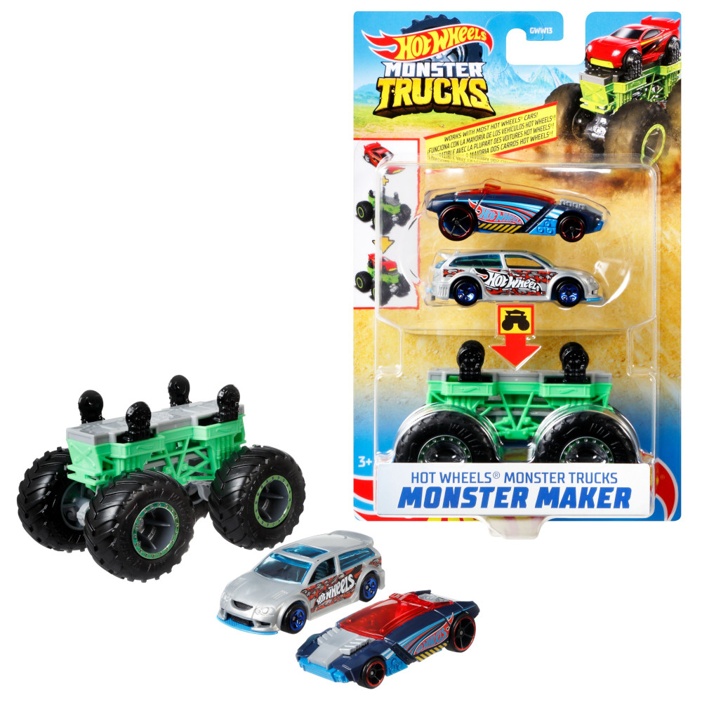 Hot wheels Monster Trucks Monster Maker Multicolor