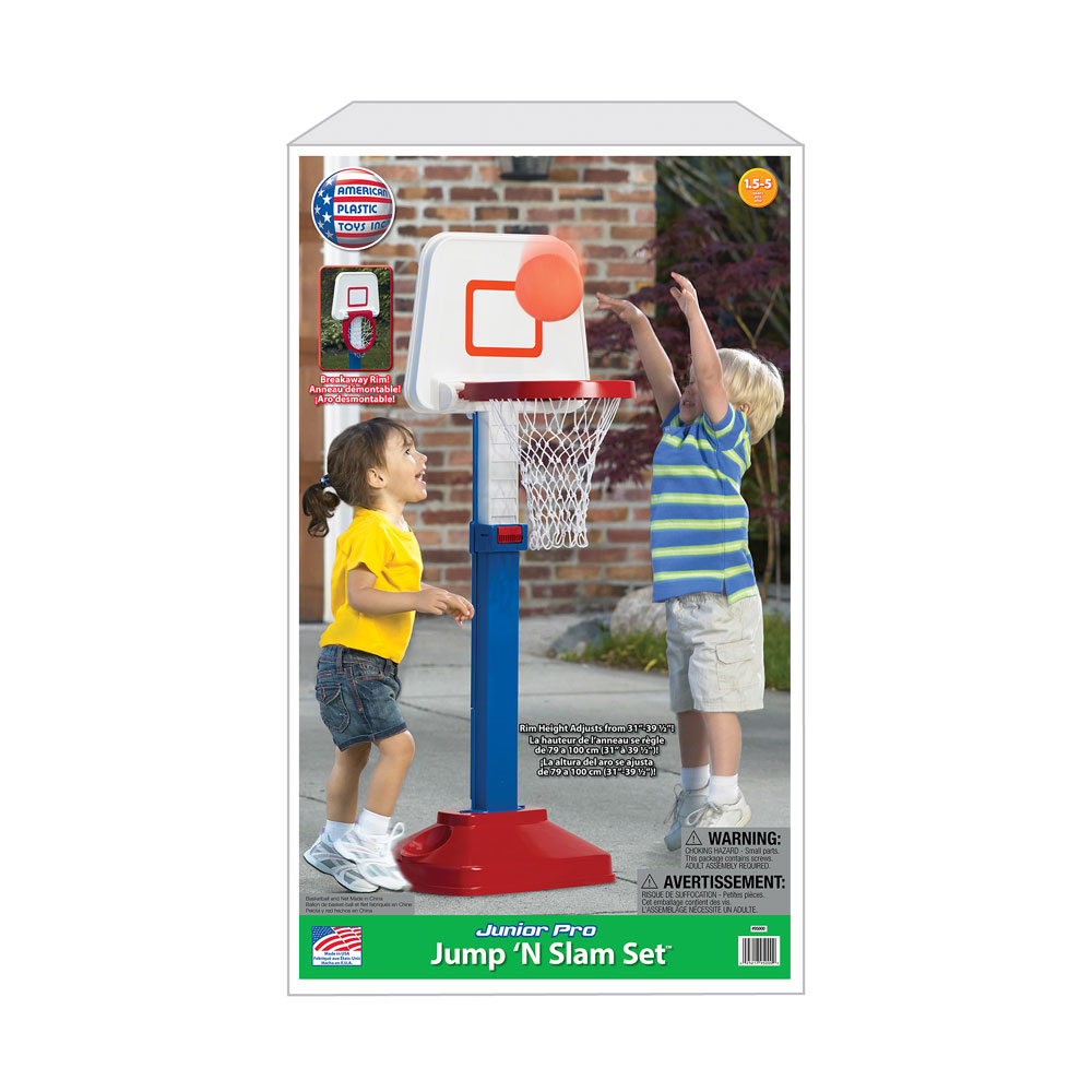 Buy American Plastic Toys Jump Slam Basketball Set for CAD Toys  R Us Canada
