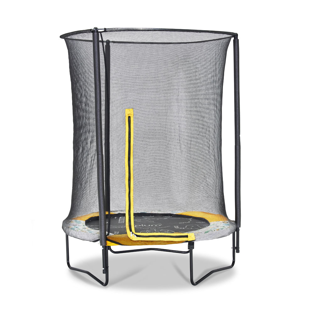 Plum Play 4.5ft Junior Trampoline and Enclosure Reversible Colours