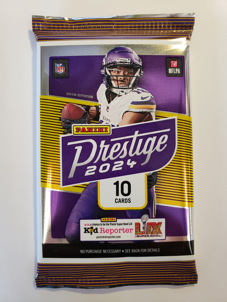 2024 Panini Prestige Football Booster Toys R Us Canada