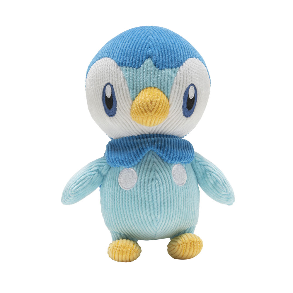 Peluche Pokémon Select 8 - Tiplouf en velours côtelé