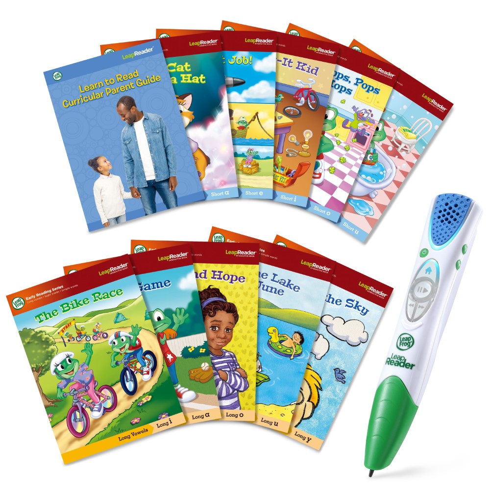 LeapFrog LeapReader Learn to Read Mega Bundle, System and