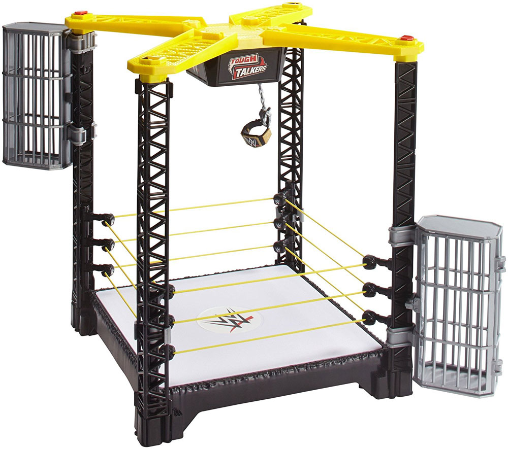 Wwe tough talkers championship takedown ring playset Clearance