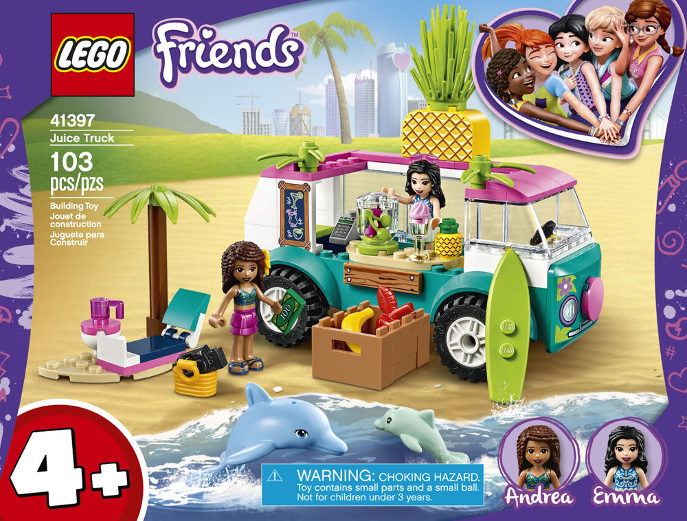lego friends smoothie truck