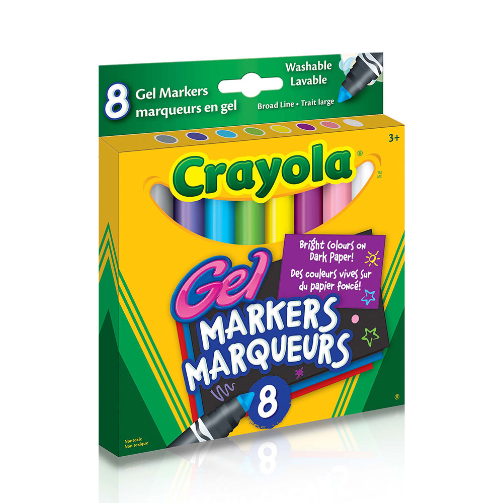 Crayola Washable Gel Markers,8 Ct Toys R Us Canada