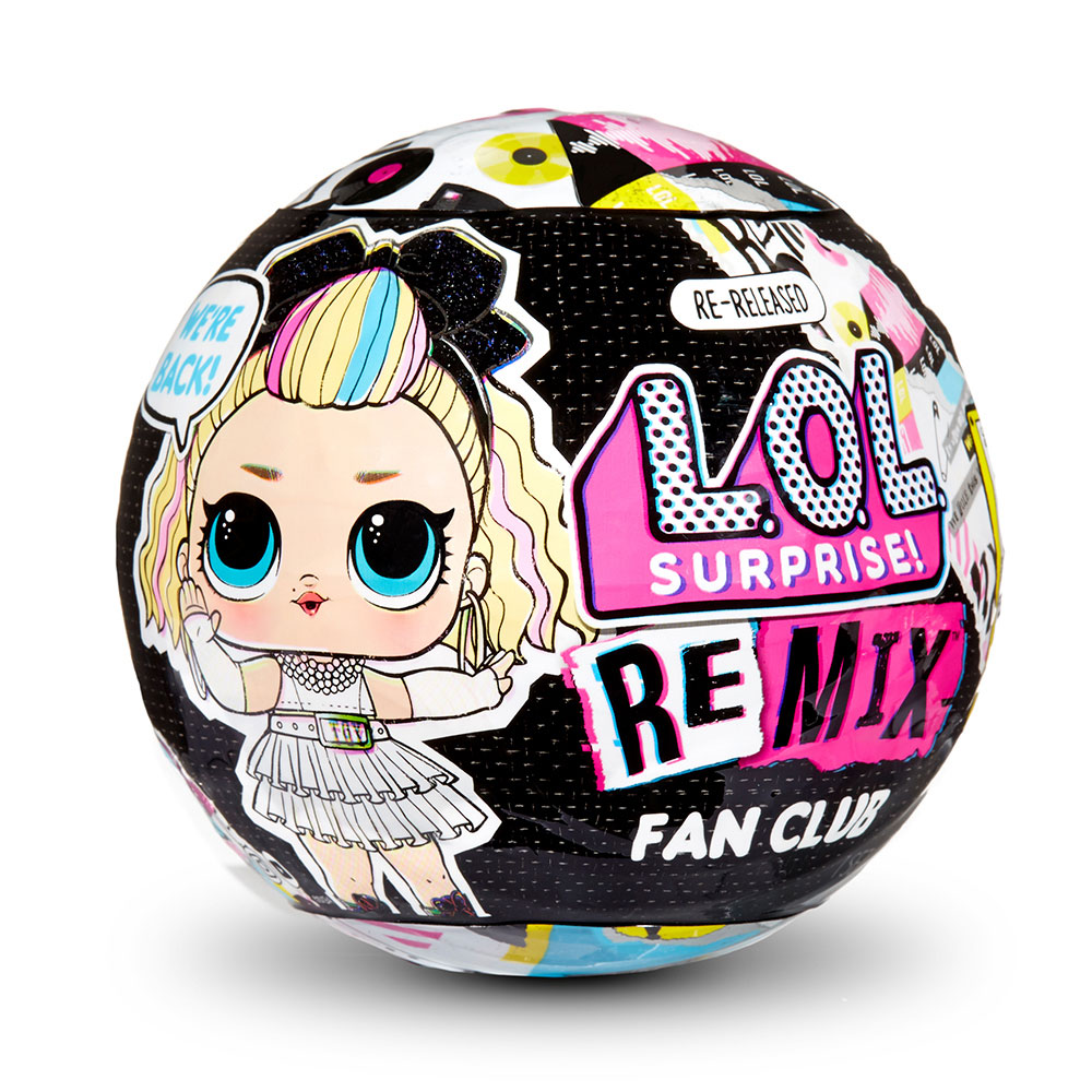 L.O.L. Surprise! Remix Fan Club Rereleased Doll with 7 Surprises