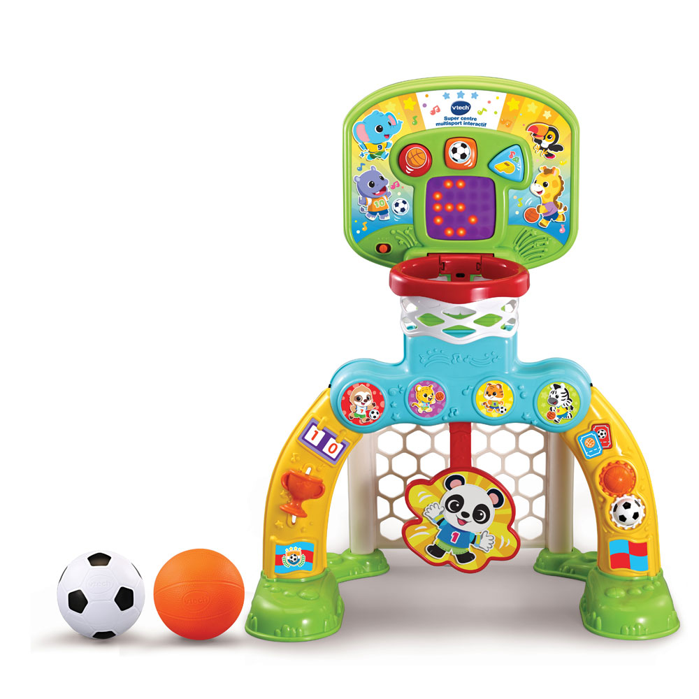 Vtech baby - super centre multisport interactif, jouets 1er age