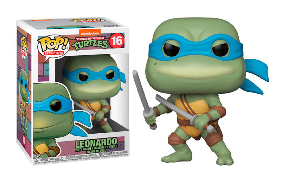 ninja turtle funko pop set