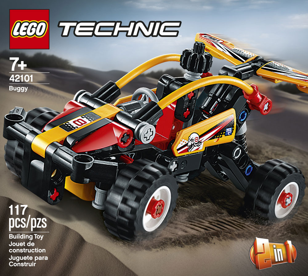 lego technic rally car & buggy toy racing set