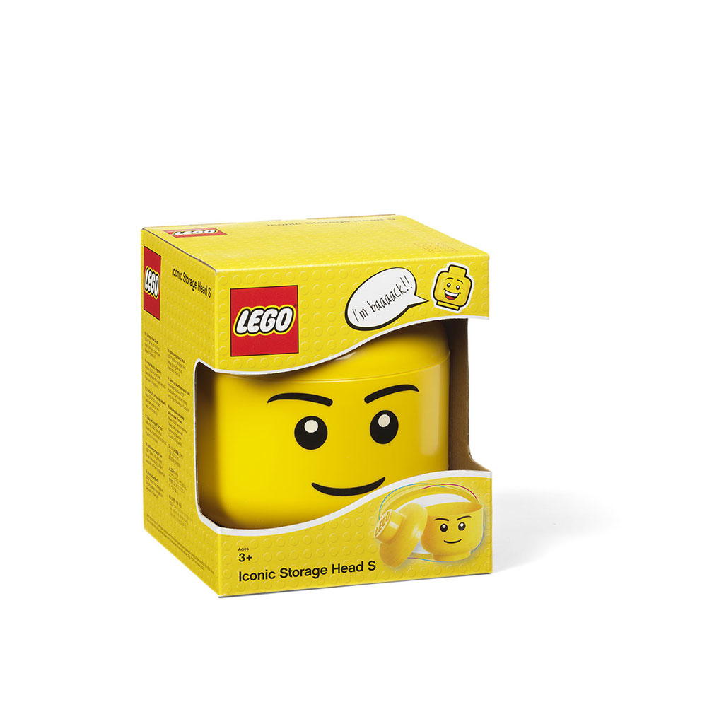 lego storage head small boy