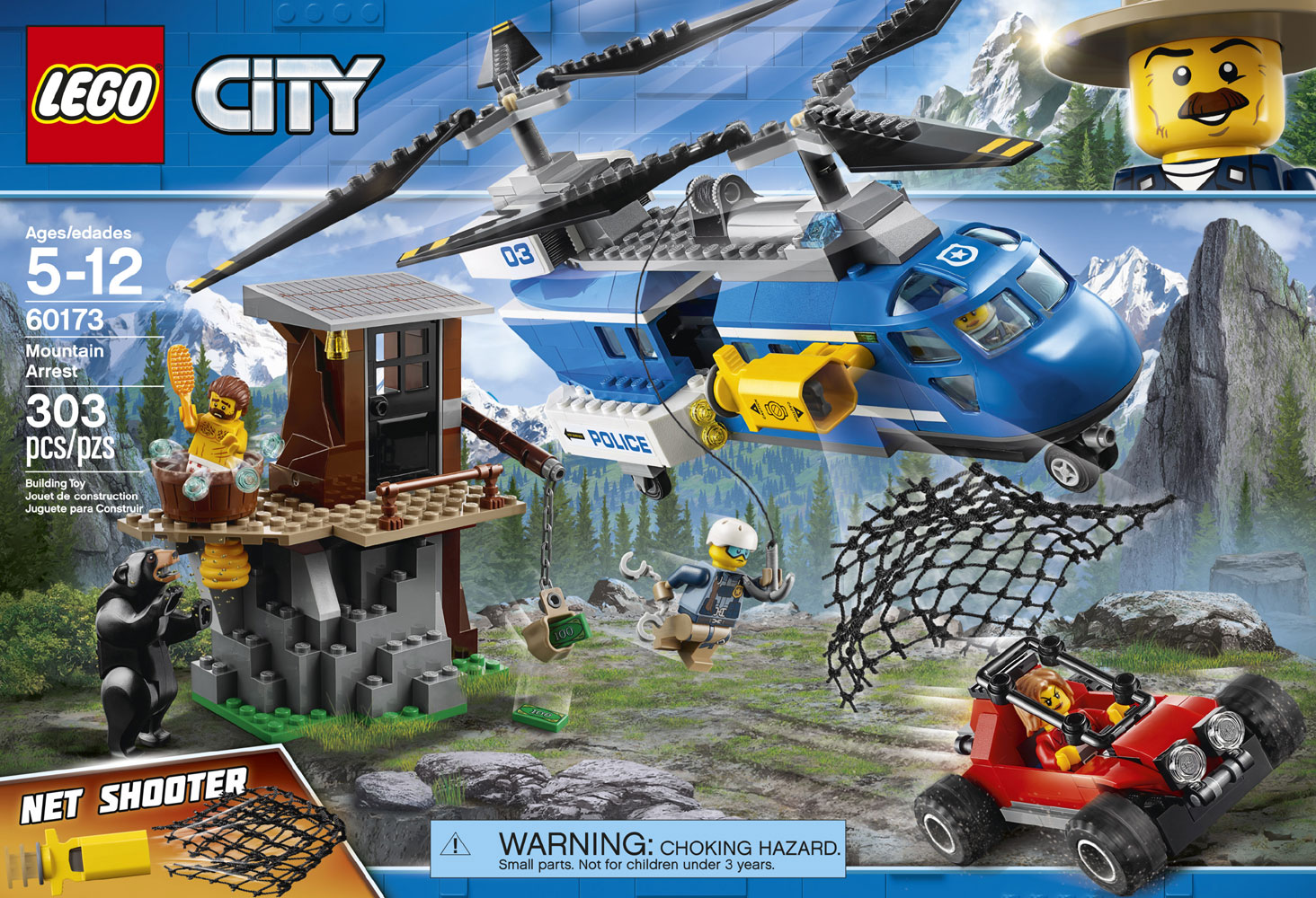 lego city police net shooter