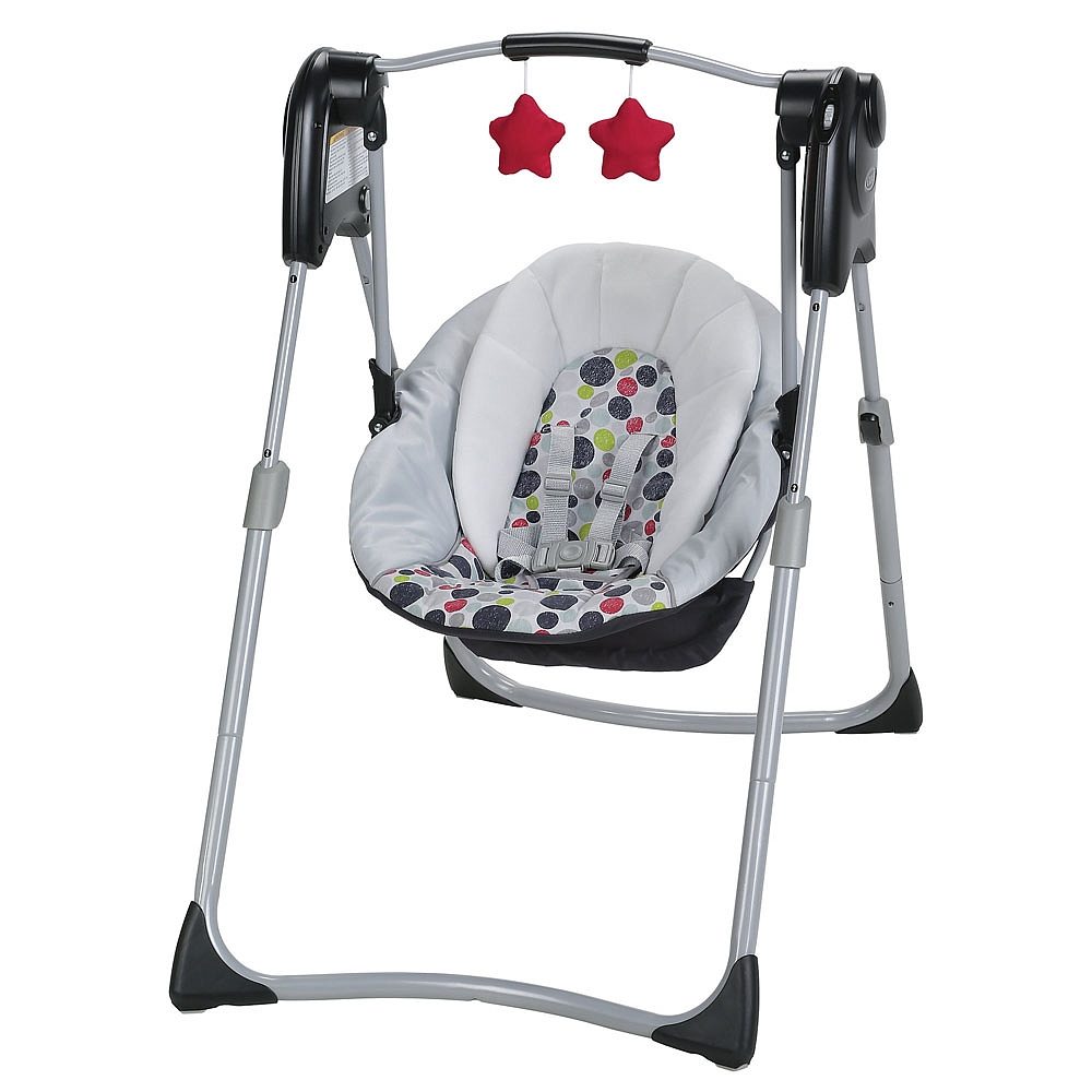 graco slim spaces swing instructions