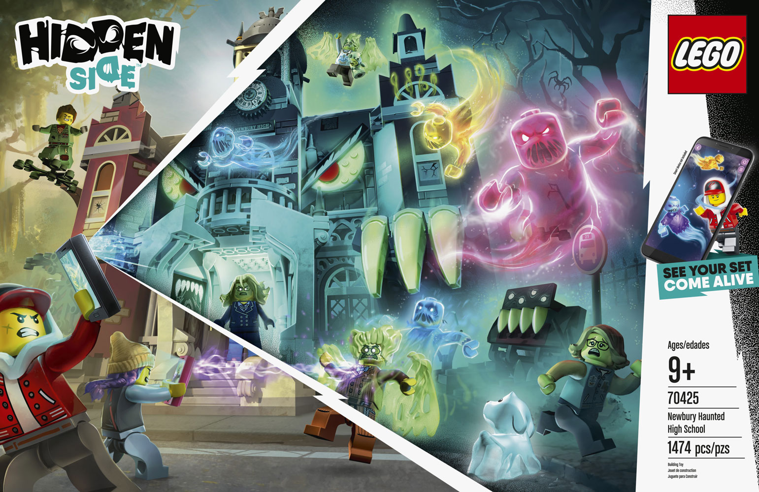 newbury haunted high school lego