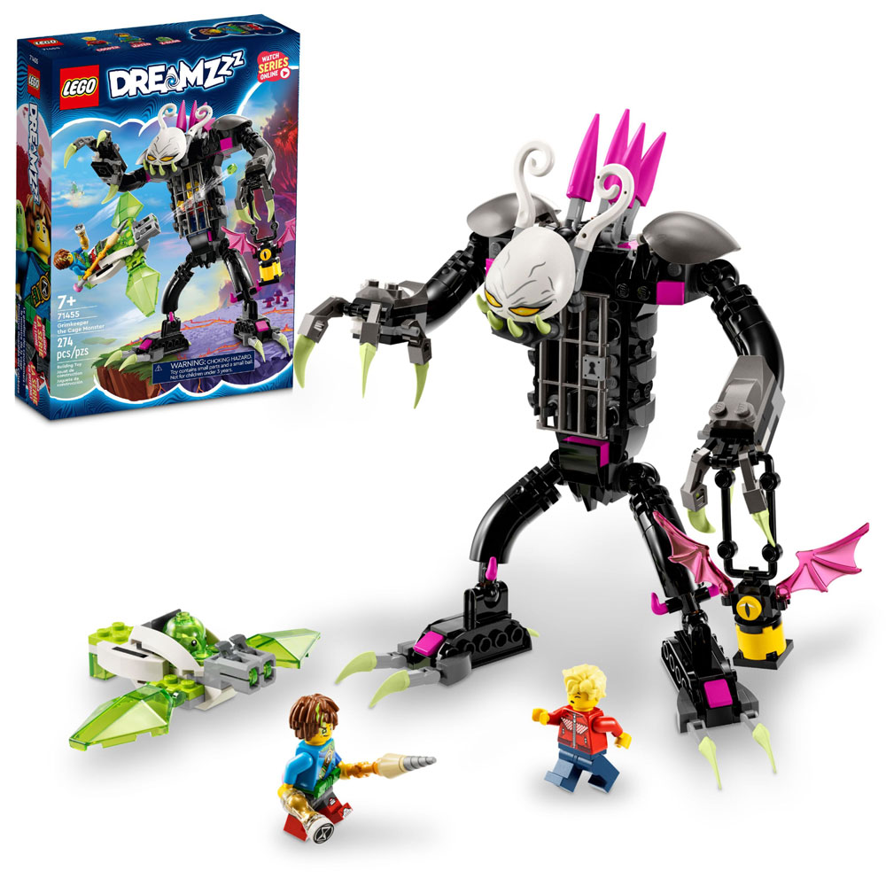 LEGO DREAMZzz Grimkeeper the Cage Monster 71455 Building Toy Set