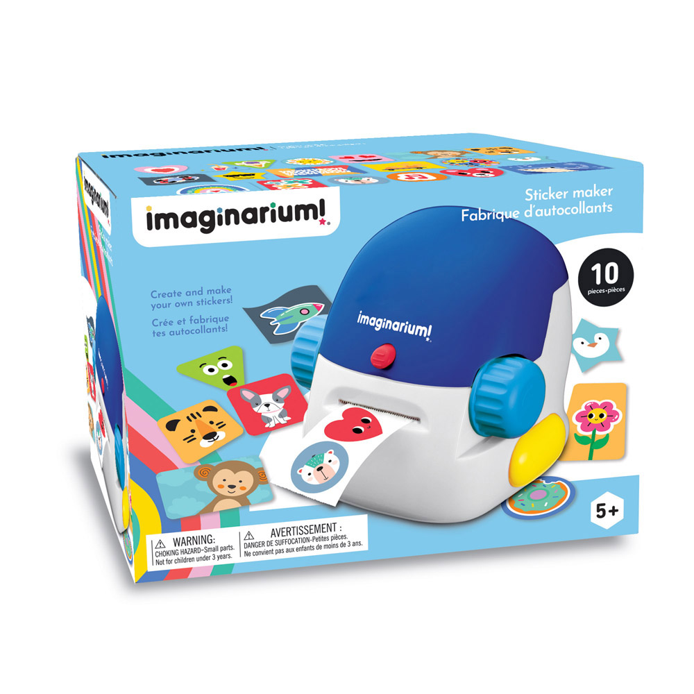 Imaginarium 2 in 1 Magnet & Sticker Maker Unboxing Toy Review by  TheToyReviewer 