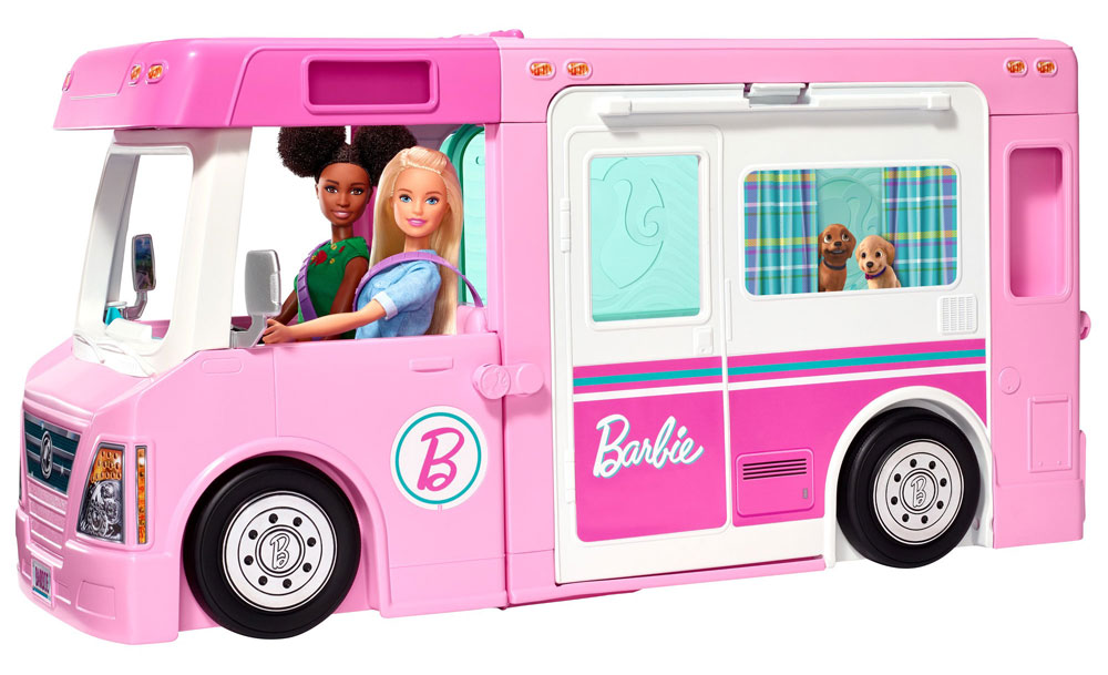 barbie van car