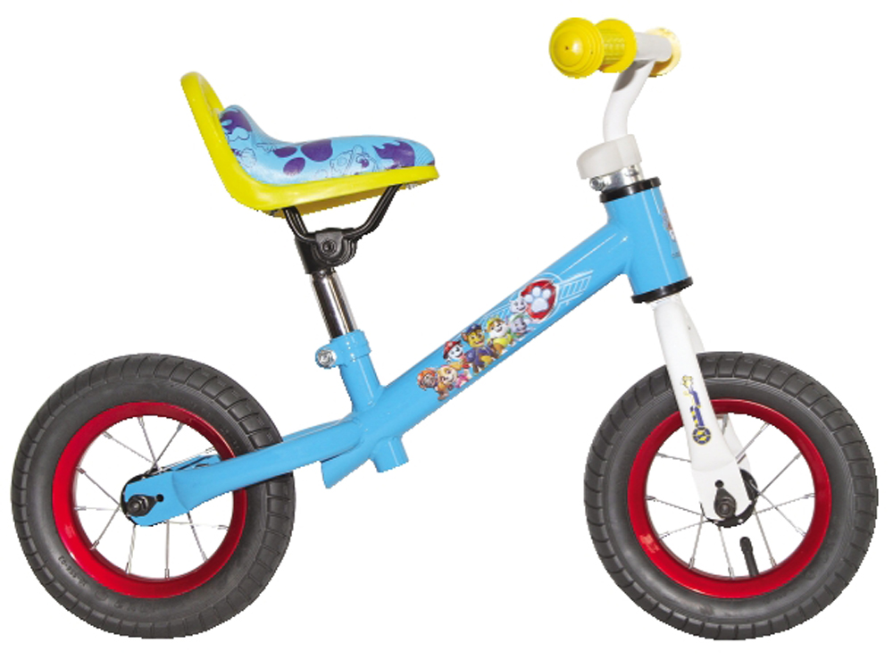 paw patrol bike with handle