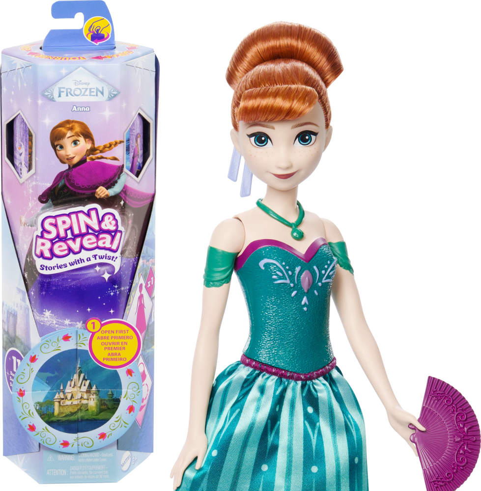 Totally Tv Disney Toys Fan Elsa And Anna Buy Disney Frozen Spin