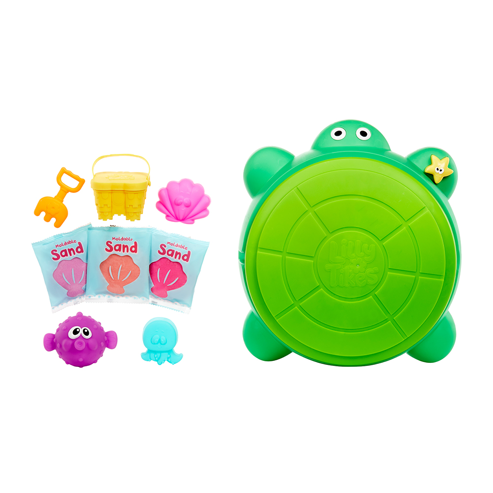 Lilly Tikes 2in1 Turtle Sandbox & Pool Doll Playset from Little Tikes