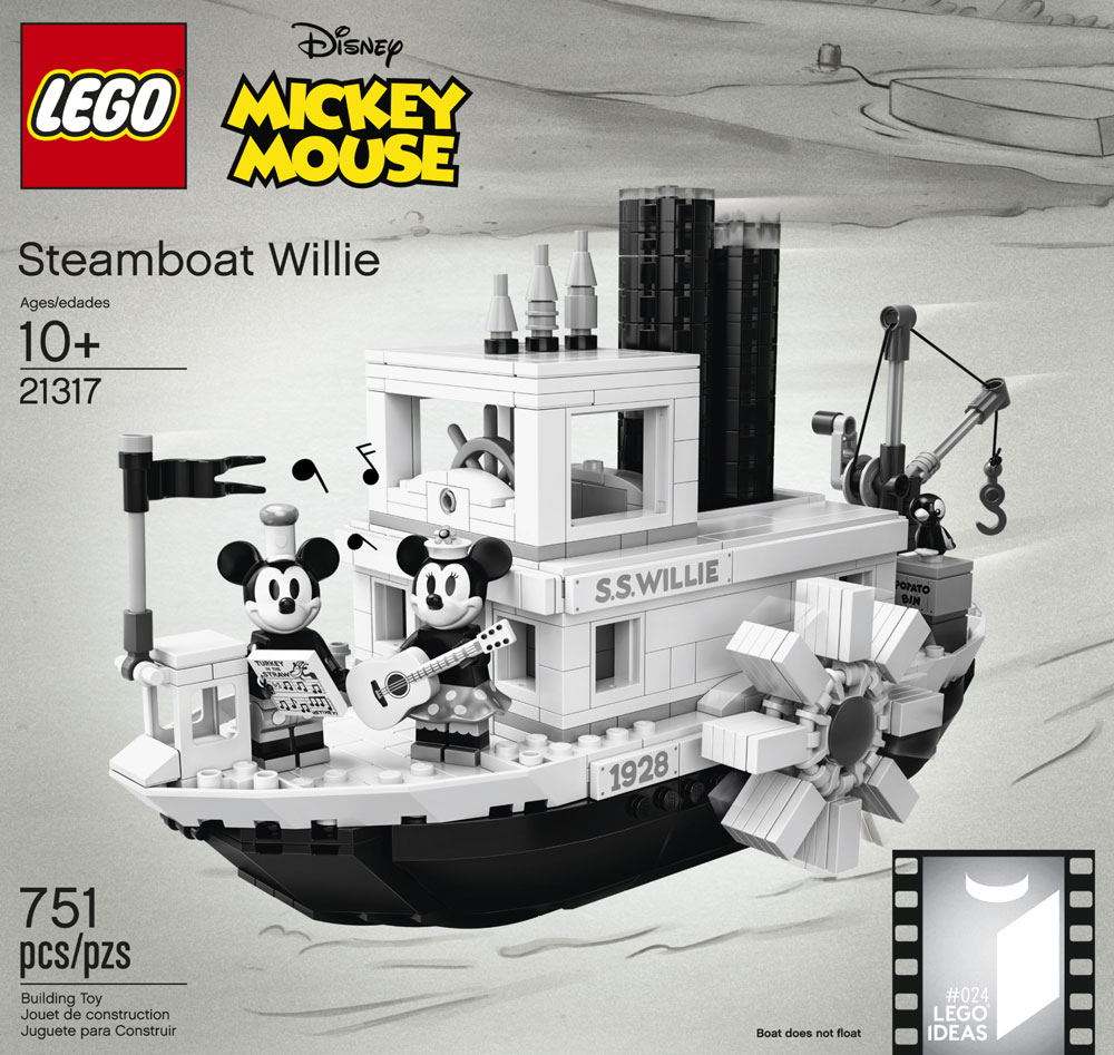 lego set steamboat willie