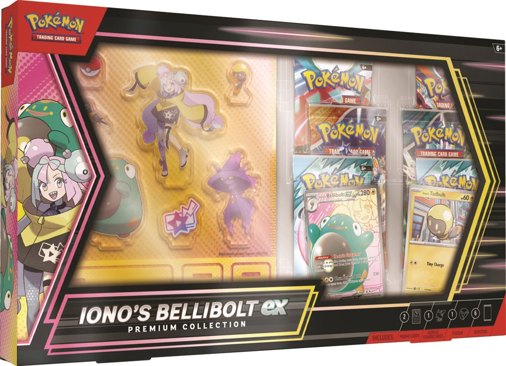 偉大な Premium ex Bellibolt Iono's Pokemon Collection Us R Toys | ポケモンカードゲーム