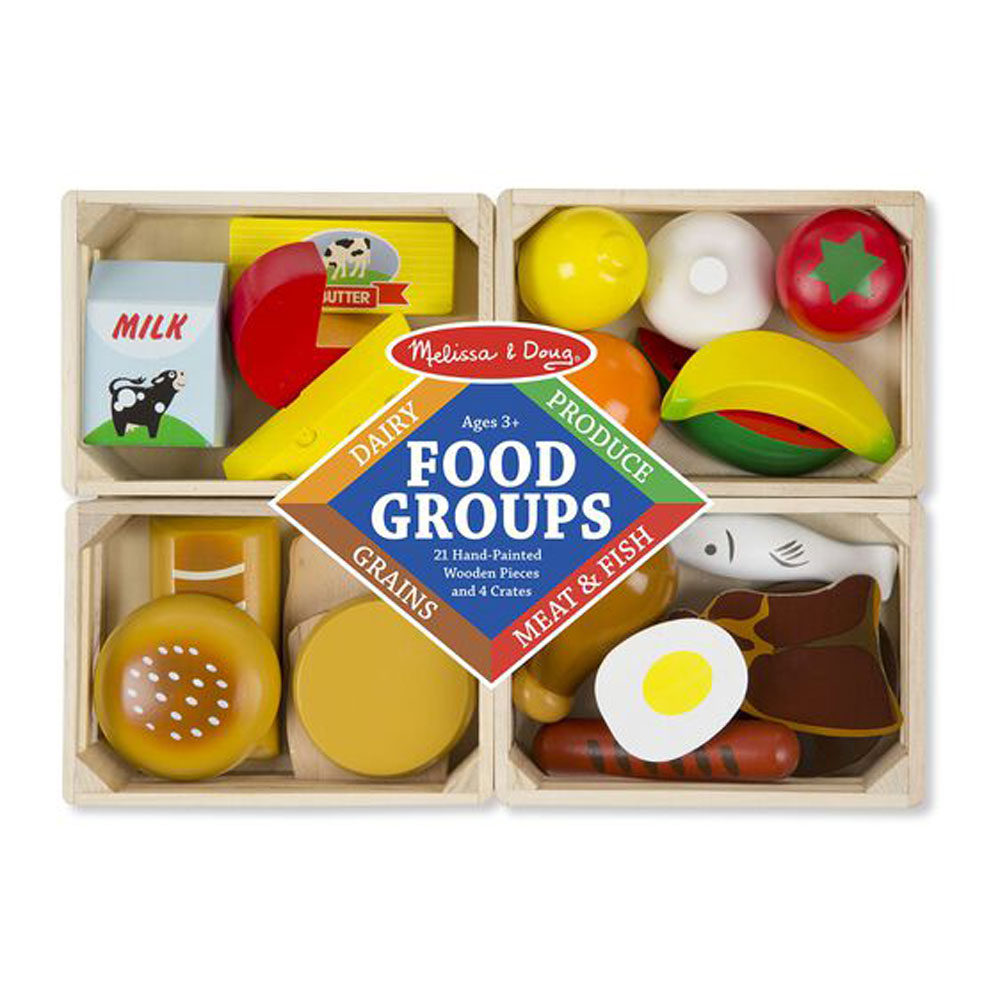 Melissa & Doug Ensemble De Jeu De Panier D'u00e9picerie Fill And Roll Avec Boites Et Boites De Conserves   Les Motifs Peuvent Varier