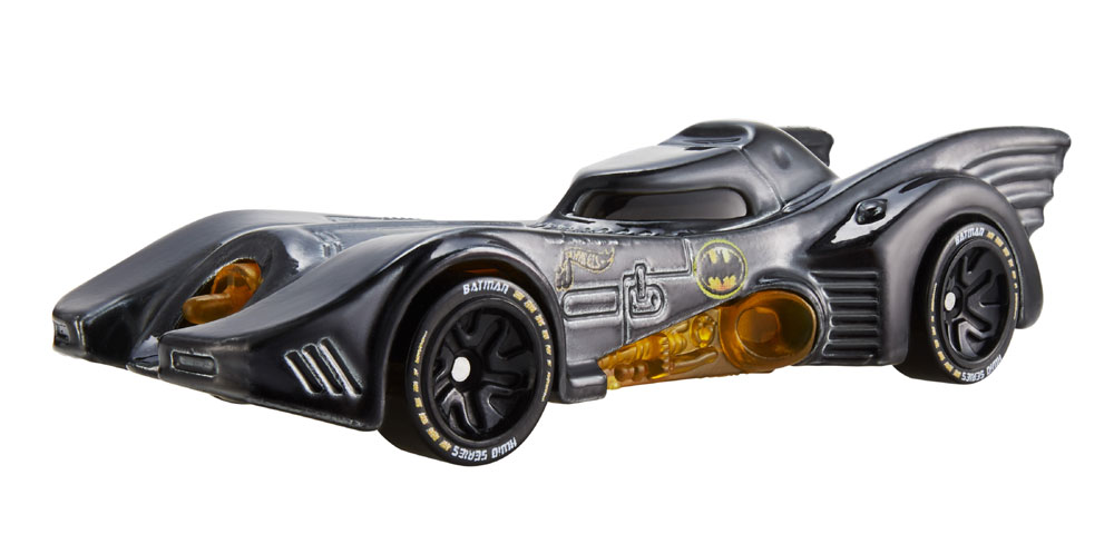 jouet pour enfant FXB28 identification unique /échelle 1//64 Hot Wheels id/ voiture Batmobile 1989 avec puce/ NFC int/égr/ée 8 ans et plus