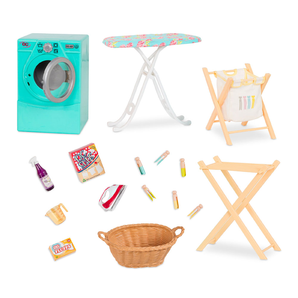 Tumble and Spin, 18-inch Doll Laundry Set