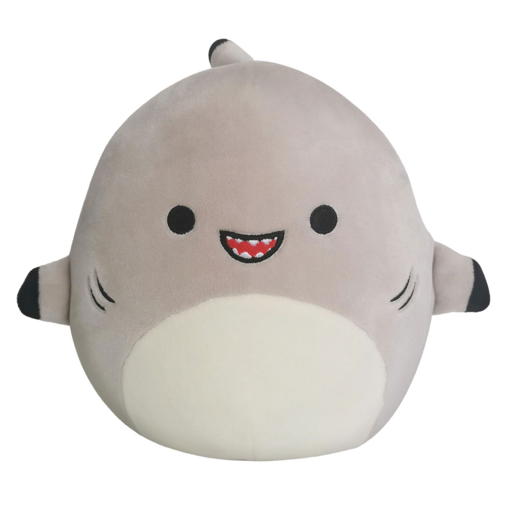 Petite peluche Squishmallows 19 cm Requin gris Édition anglaise