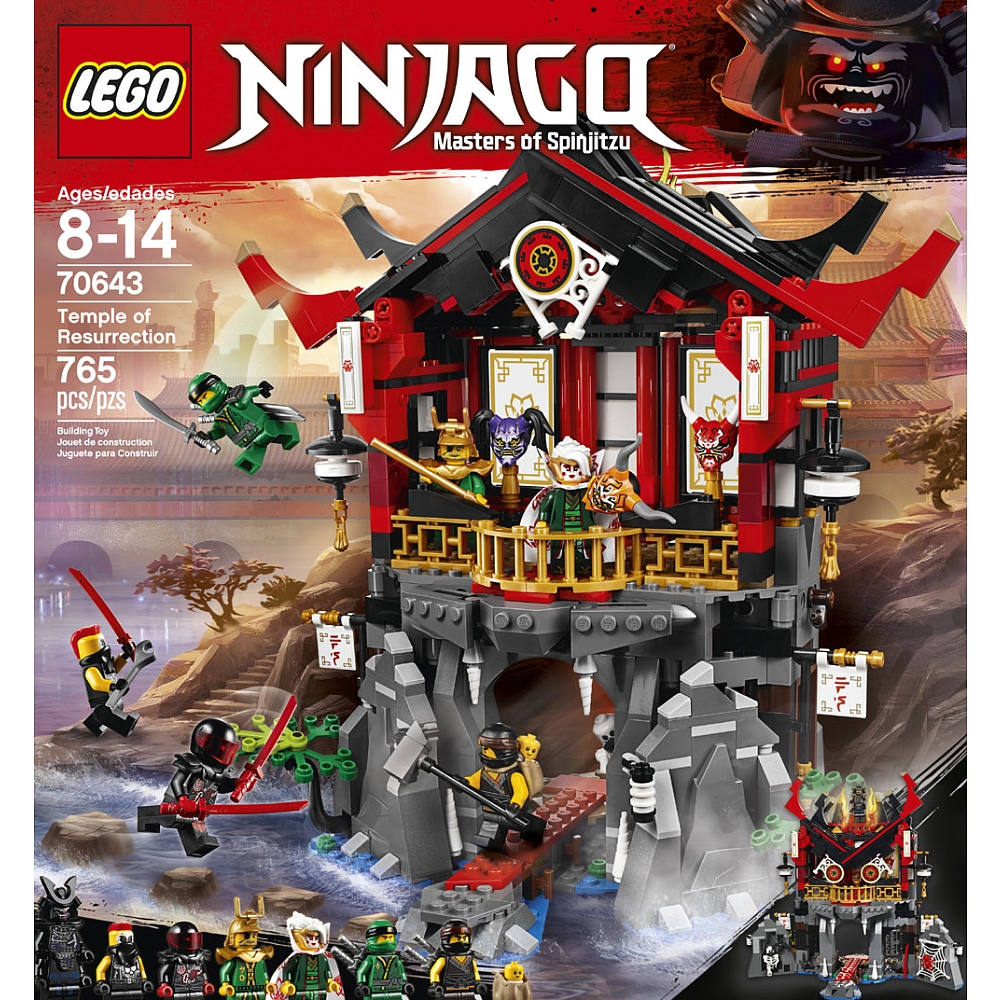lego ninjago sets temple of resurrection