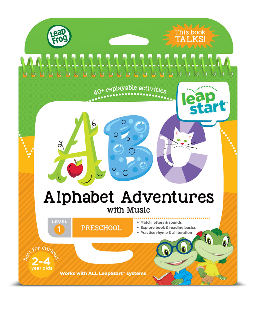 LeapFrog LeapStart Preschool Alphabet Adventures Activity Book