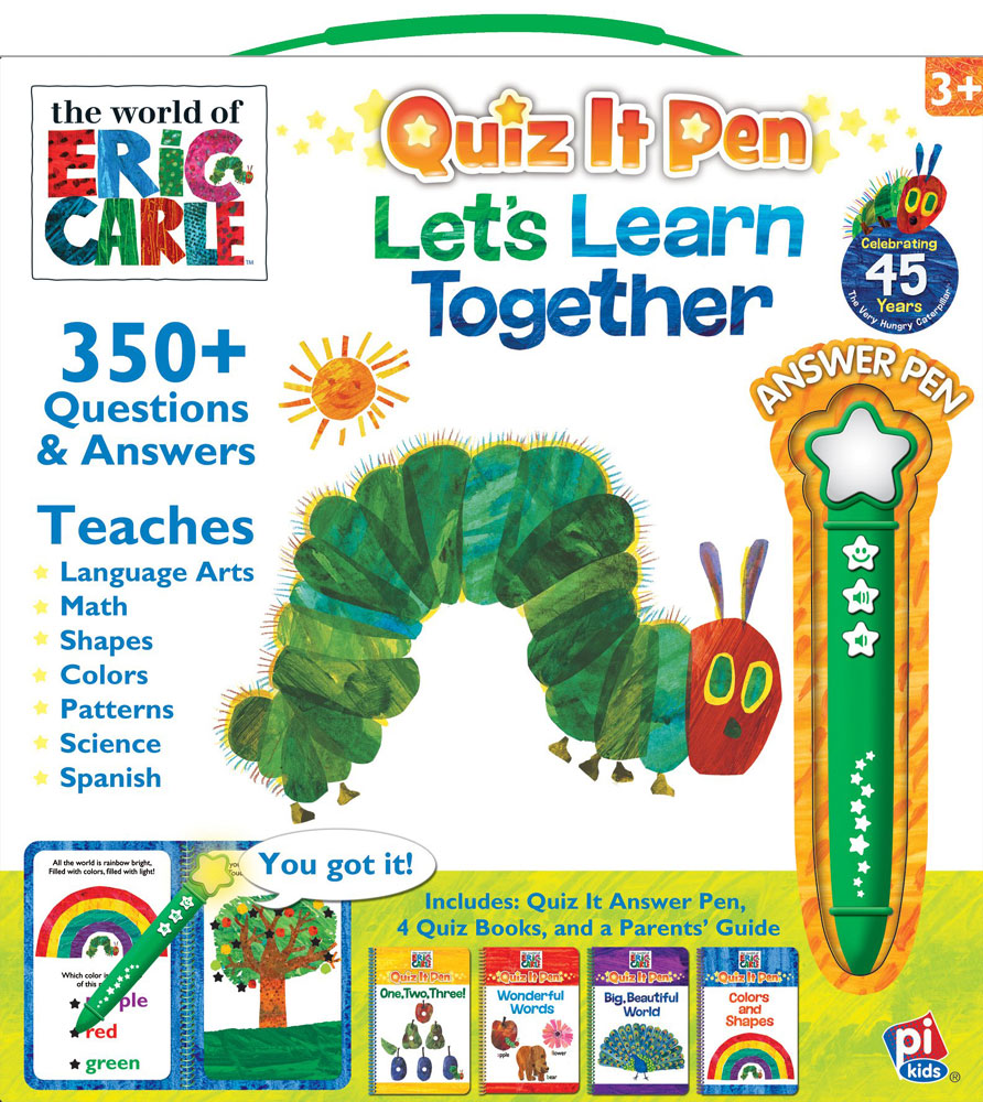 Quiz It Pen Box Eric CarleLets Learn Together Toys R Us Canada