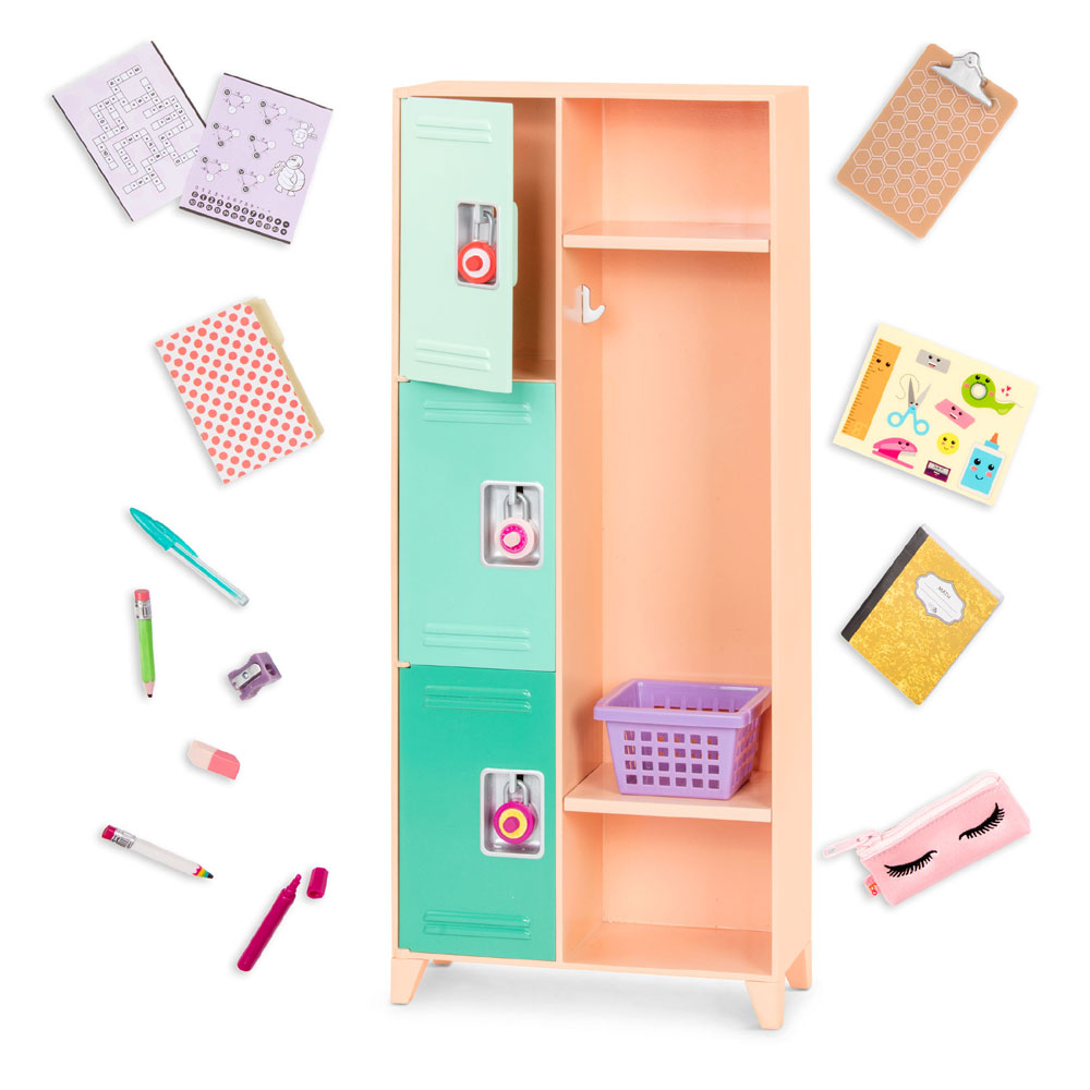 Our Generation, Classroom Cool Locker Set for 18inch Dolls Toys R Us