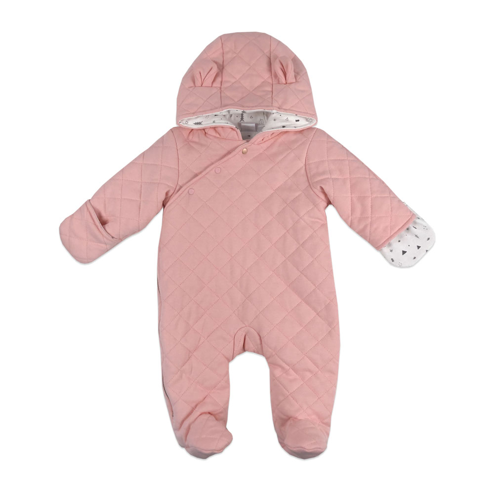 Rococo Quilted Pramsuit Pink, 612 Months Babies R Us Canada