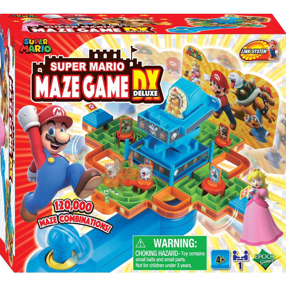 Epoch games super mario maze game dx tabletop skill and action game