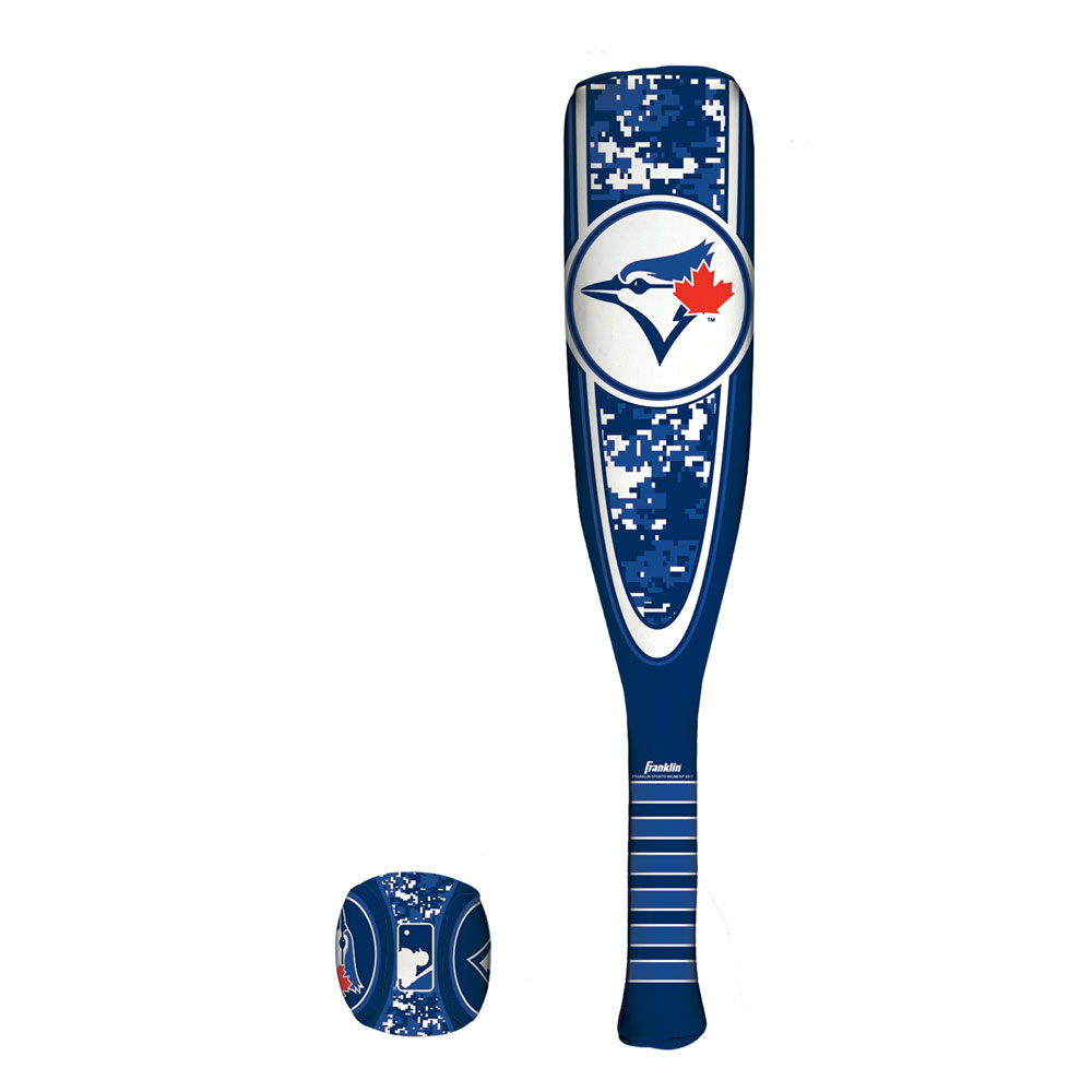Franklin Sports MLB Blue Jays Soft Sport Bat and Ball Set Toys R Us