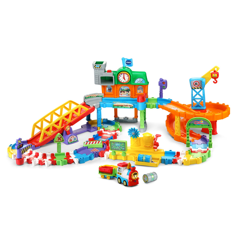 vtech go go train station playset