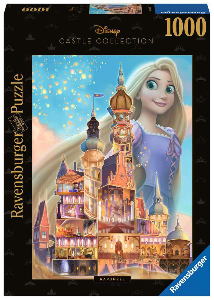 Ravensburger Disney Princess Disney Castles Rapunzel 1000pc Puzzle
